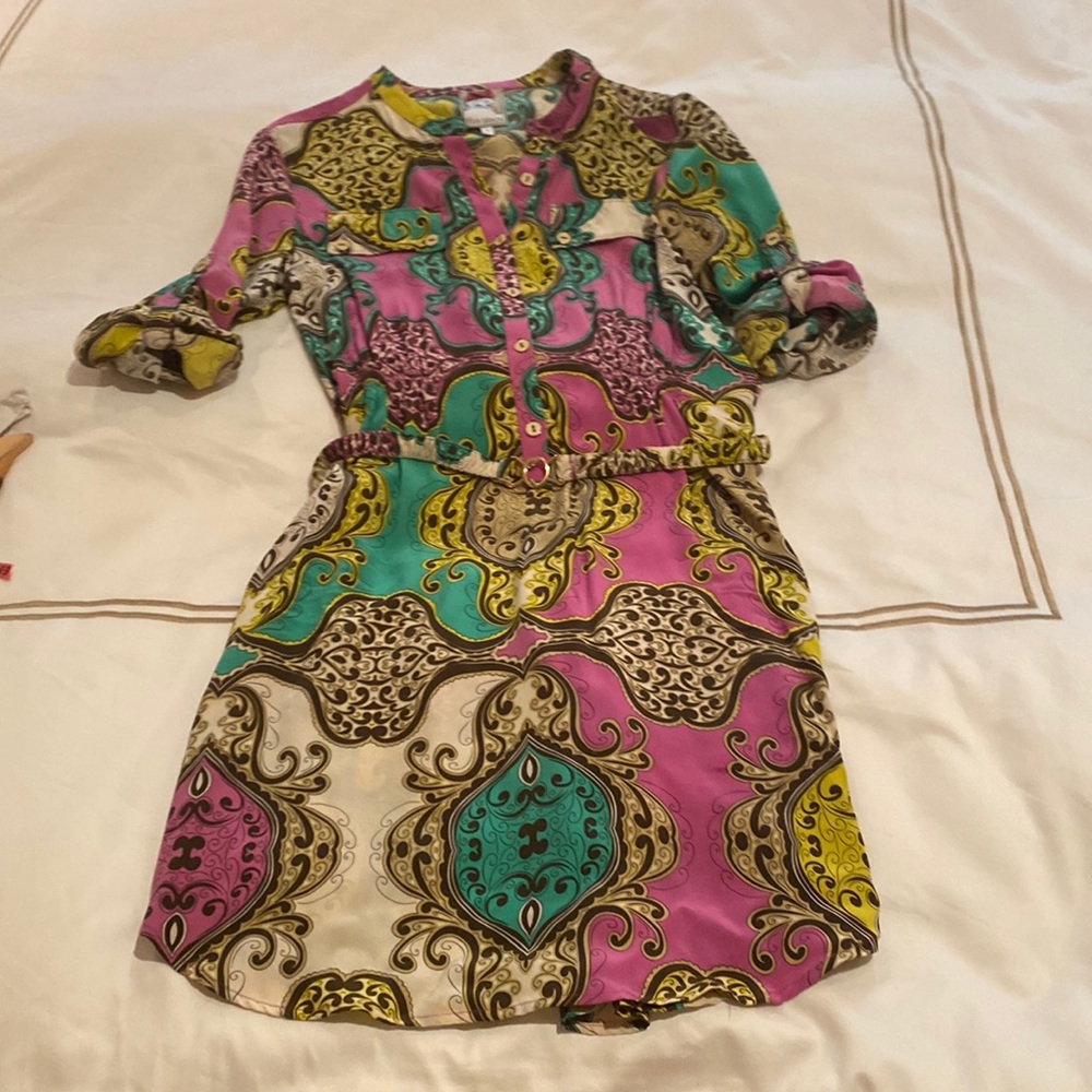 Yoana Baraschi silk mini dress